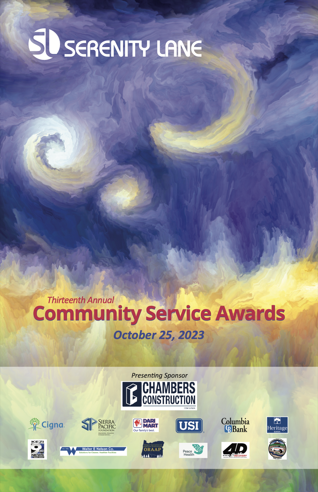 Community Service Awards 2023 Program