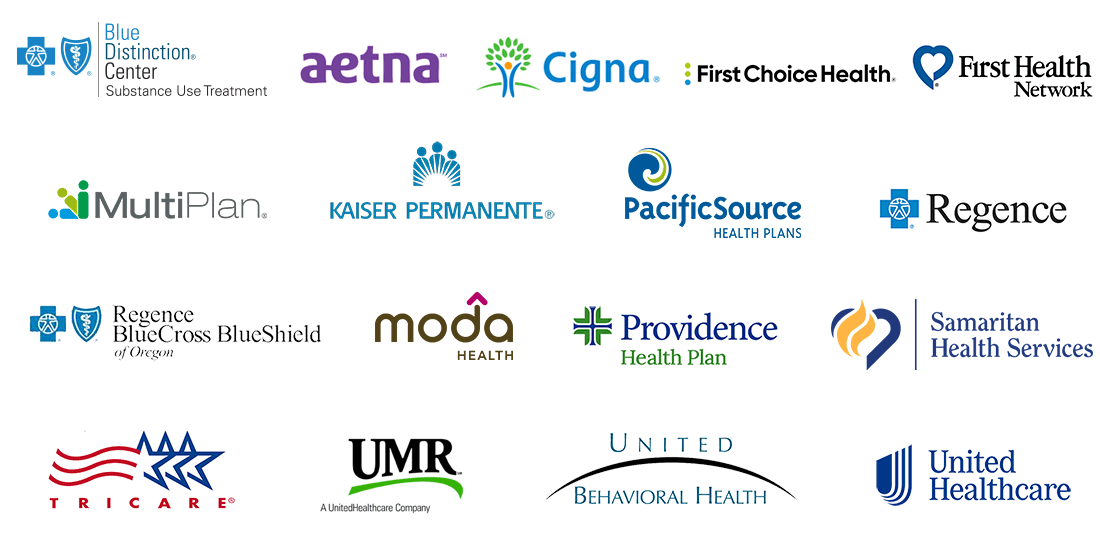 Insurance accepted at Serenity Lane