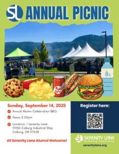 Serenity Lane 2025 Annual Picnic